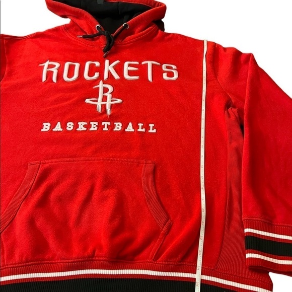 NBA HOUSTON ROCKETS MENS HOODIE SIZE 2X - Picture 4 of 11